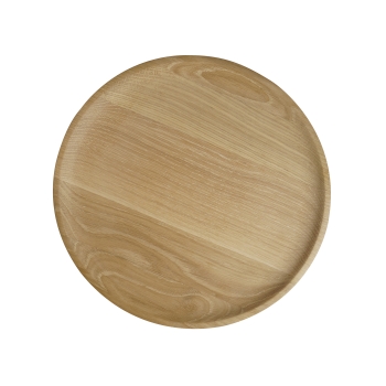 Assiette service bois