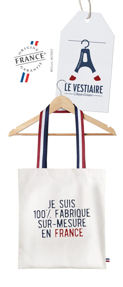 Le Vestiaire - Totebag sur-mesure